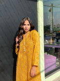 Luxury  Lawn Stitched 2pc MU-1086