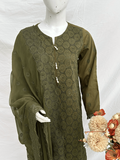 Three Piece MU-1084 (Olive Green)