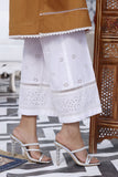 Cotton Embroidered Loose Cut straight Trouser DTE-22213