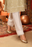 Addee Heavy Embroidered Chikankari Stitched Trousers V5-S21-TZ5