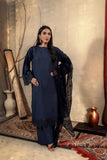 Navy Blue Color Embroidered Lawn Unstitched Suit -GUL AFSHAN-E-JAHAN